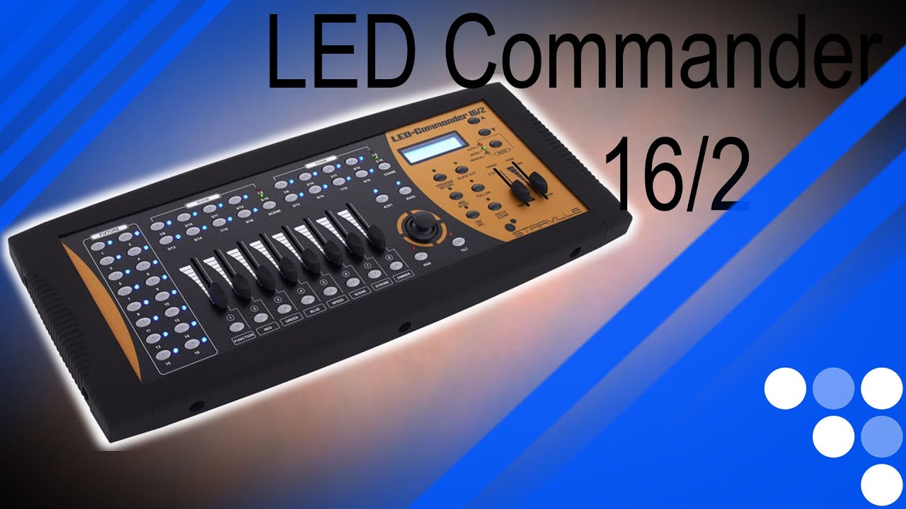 Stairville led commander 16 2 user manual nob