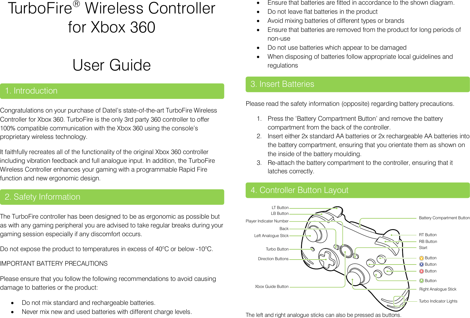 Xbox wireless controller manual